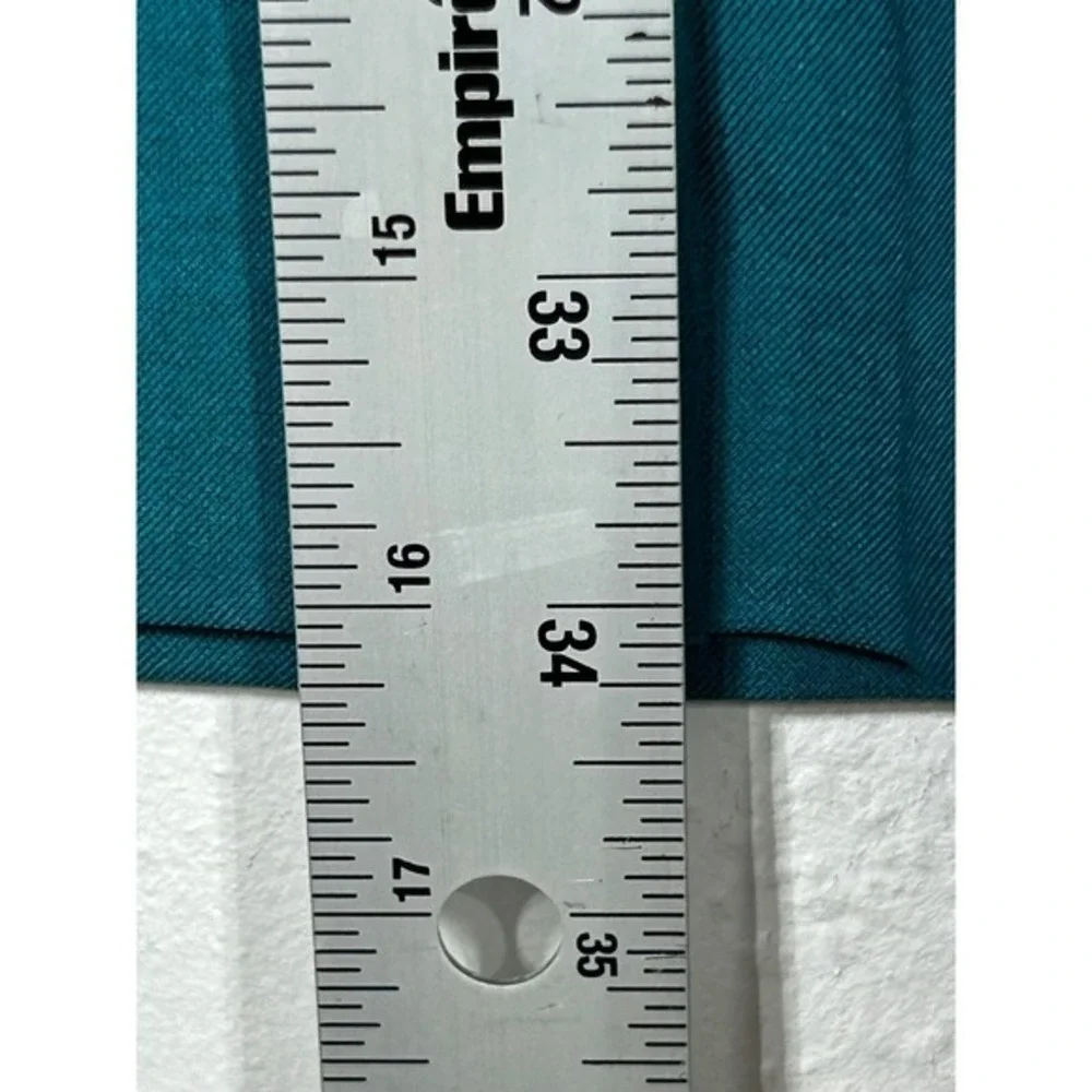 Banana Republic Teal Square Neck Bell Sleeve Shift Dress Size S - Picture 7 of 8